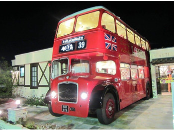 British Bus traditional style shell for static / fixed site use - Autobus na sprat: slika 1