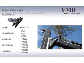 Kräne & Kranteile John Deere / Loglift  - Kran za kamion