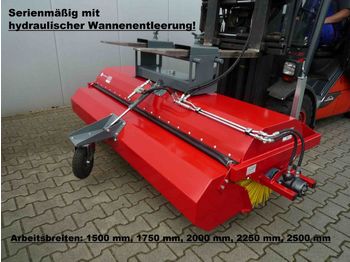 EURO-Jabelmann Staplerkehrmaschinen 1,50 m, einschl. hydr. Entleerung, aus laufe  - Metle