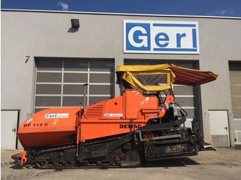 Demag DF 115 C - Asfaltni finišer