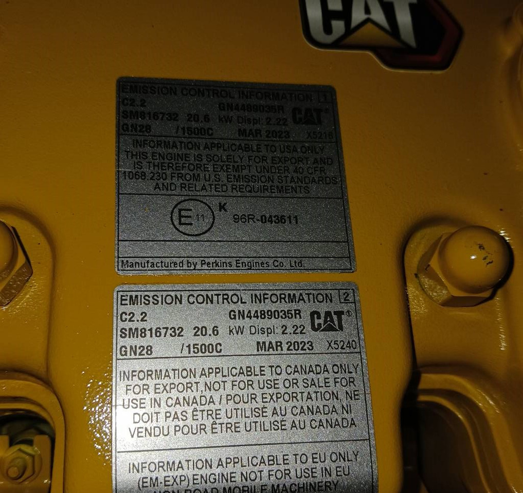 CAT DE22E3 - 22 kVA Generator - DPX-18003  CAT DE22E3 - 22 kVA Generator - DPX-18003: slika 15