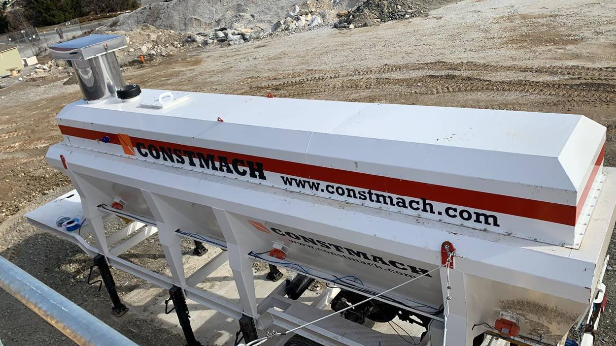Fabrika betona novi Constmach Mobilna wytwórnia betonu 120 m3/h: slika 10