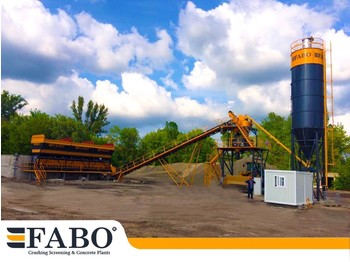 Fabrika betona novi FABO 75m3/h STATIONARY CONCRETE MIXING PLANT: slika 1