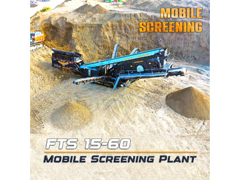 Mobilna drobilica novi FABO FTS 15-60 MOBILE SCREENING PLANT 500-600 TPH | Ready in Stock: slika 1