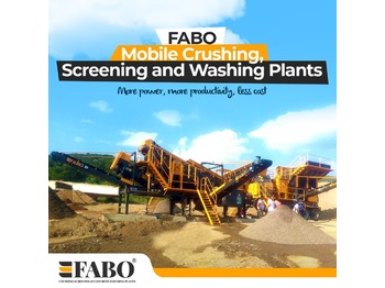 Mobilna drobilica novi FABO FULLSTAR-60 Crushing, Washing & Screening  Plant: slika 1
