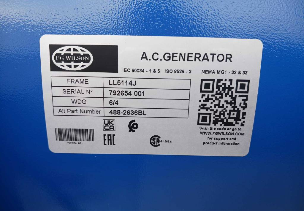 Set generatora FG Wilson P330-5 - Perkins - 330 kVA Genset - DPX-16016: slika 17