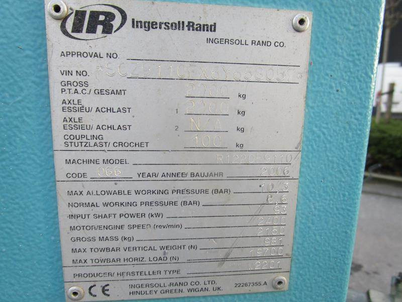 Kompresor za vazduh Ingersoll Rand 9 / 110: slika 14