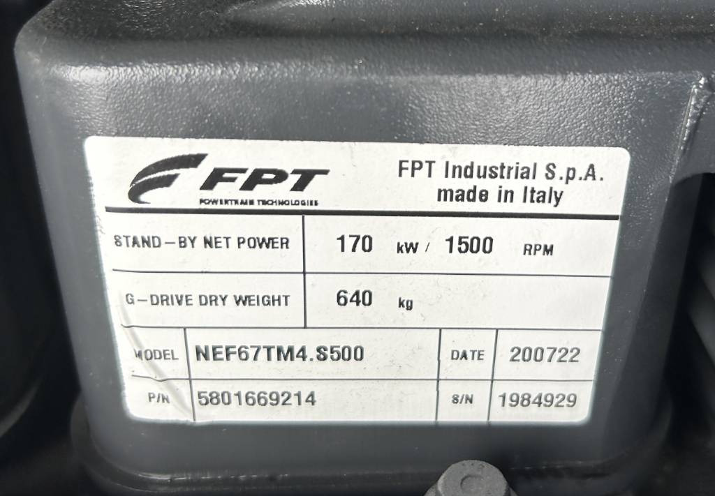 Set generatora Iveco NEF67TM4 - 188 kVA Generator - DPX-20508: slika 15
