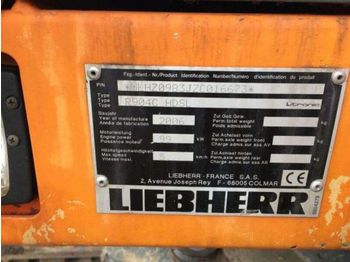 Bager guseničar LIEBHERR R904C HDSL: slika 1