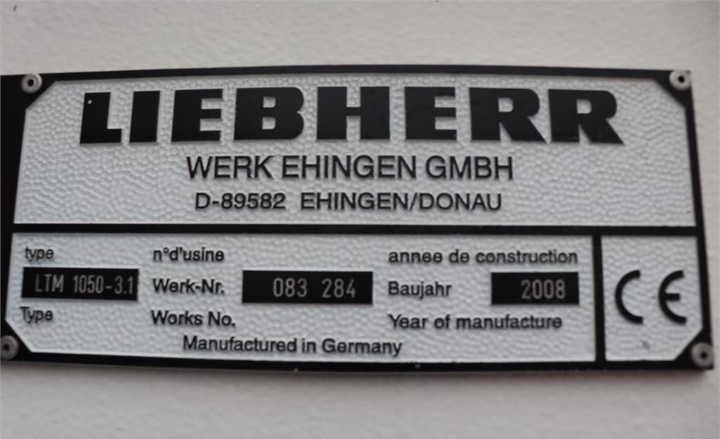 Autokran za sve terene Liebherr LTM1050-3.1 Valid inspection till 03-2023, *Guaran: slika 20