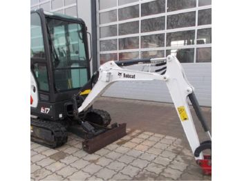  2016 Bobcat E17 Rubber Tracks, Blade, Offset, QH, Piped (363 Hours) - B27H12226 - Mini bager