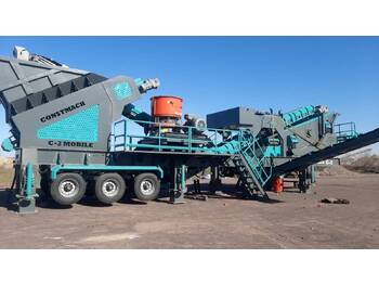 Constmach 120-150 tph Mobile Jaw Crusher Plant ( Cone and Jaw  ) - Mobilna drobilica