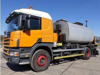 Mašina za asfalt, Kamion cisterna Scania P114G 4x2 380 Bitumen sprayer / euro 3: slika 1