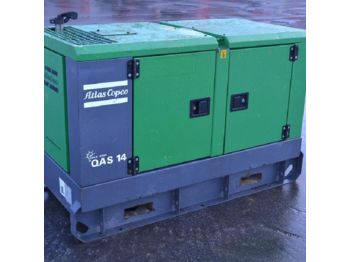 2008 Atlas Copco QAS14 14 KvA Static Generator - YA3-063671-80747340 - Set generatora