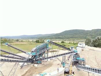 Constmach 250 TPH Stationary Aggregate and Sand Washing Plant - Sito
