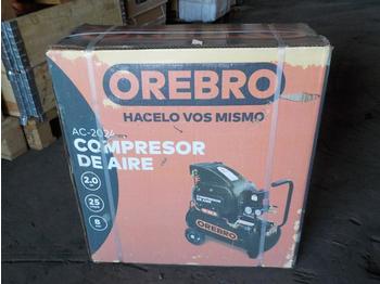 Kompresor za vazduh Unused Orebro AC-2024 25L Oil Free Compressor: slika 1