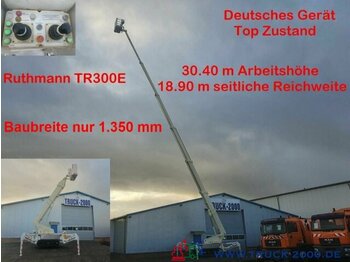 Ruthmann Raupen Arbeitsbühne 30.40 m / seitlich 18.90 m - Vazdušna platforma montirana na kamion