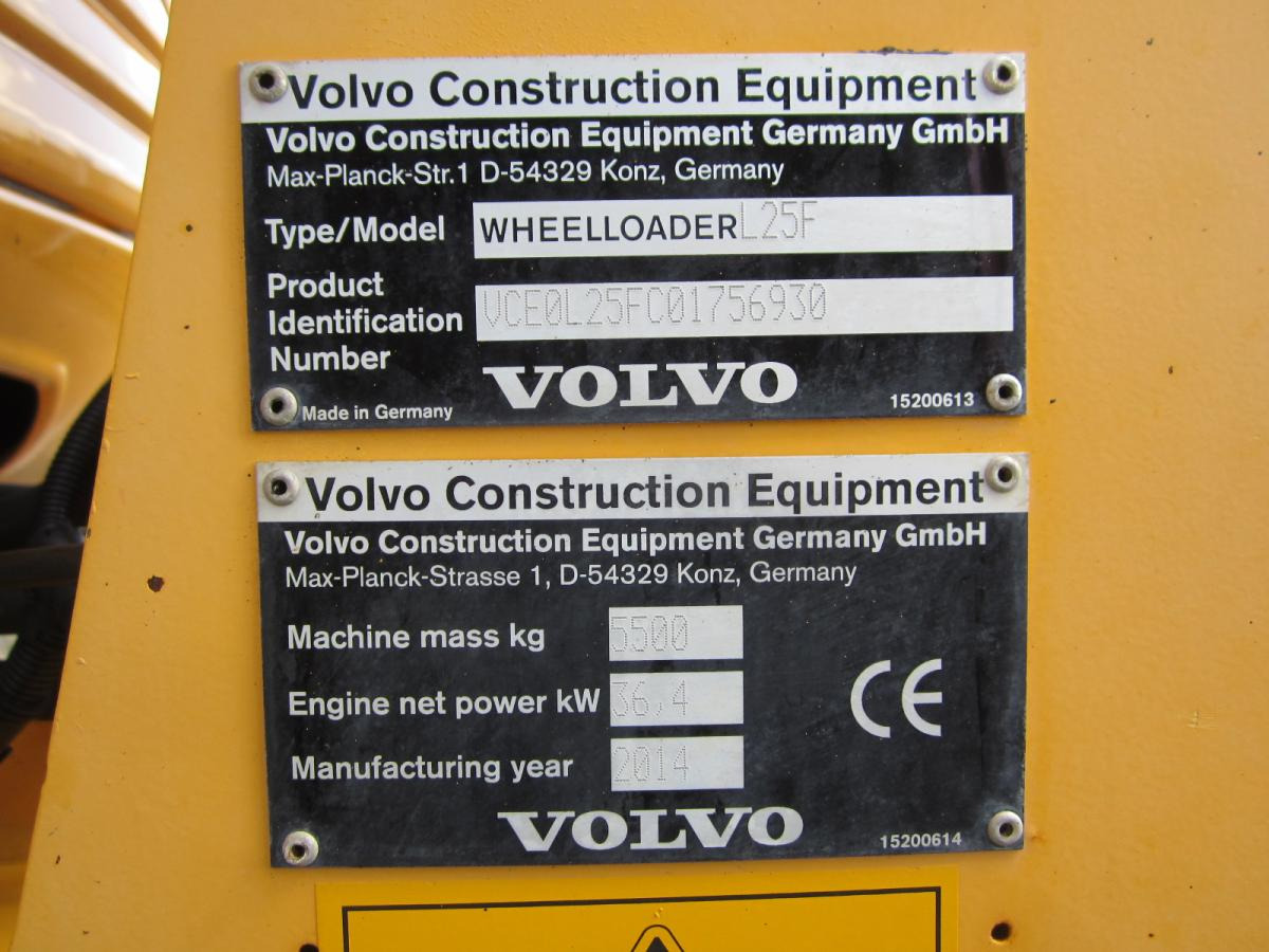 Utovarivač točkaš Volvo L 25 F: slika 12