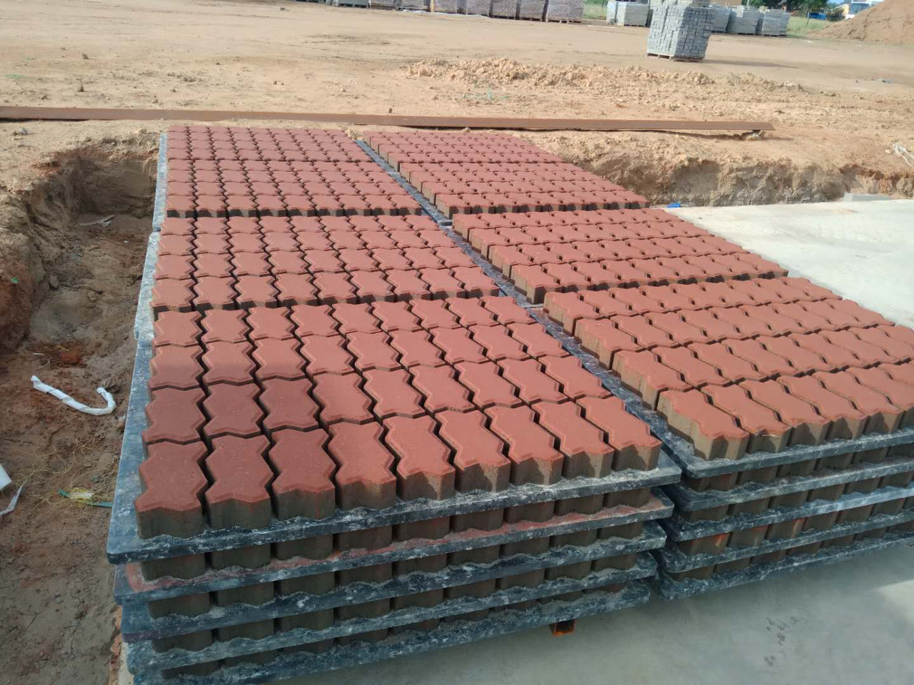 Vibro presa za betonske blokove novi XCMG Official Manufacturer MM10-15 Full Automatic Clay Brick Production Line: slika 9