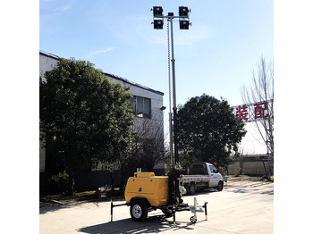 Toranj za osvetljenje novi XCMG XCMG Official 9m 1000W*4 Telescopic Hydraulic High Mast Diesel Outdoor Mobile Vehicle-Mounted Light Tower: slika 5