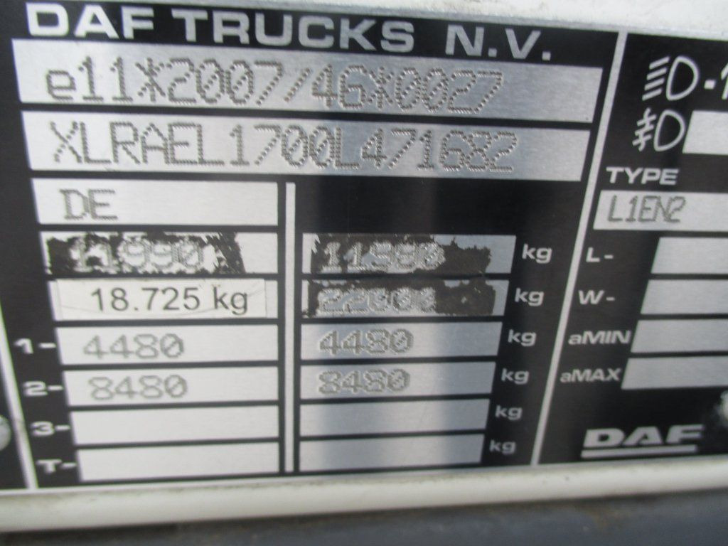 Kamion sa ceradom DAF Daf LF 12.260: slika 10