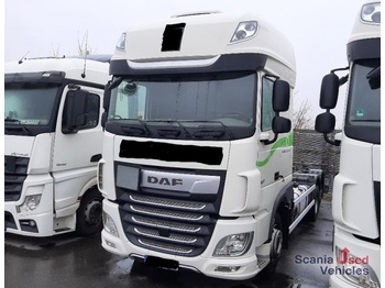 Kamion za prevoz kontejnera/ Kamion sa promenjivim sandukom DAF XF450 SDG Rahmen Standklima Standard: slika 1