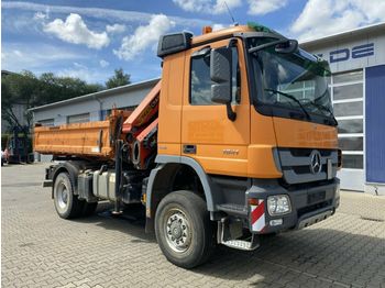 Istovarivač Mercedes-Benz Actros 1841 Kipper Kran Palfinger 16502 *12,4 m