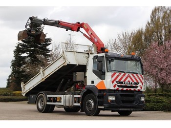 Istovarivač, Kamion sa dizalicom Iveco 190S310 KRAAN/KIPPER!! EURO5!!: slika 1