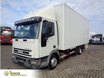 Kamion sa zatvorenim sandukom Iveco Eurocargo 80E15 + Manual + Dhollandia Lift + Euro 2: slika 1