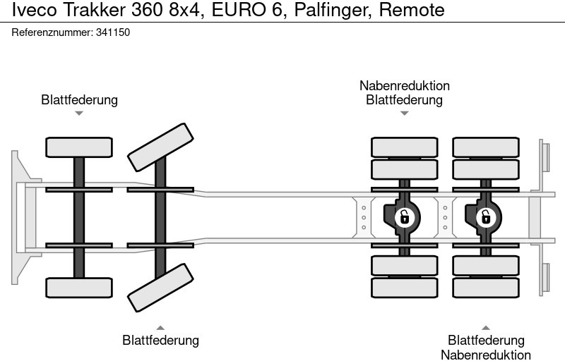 Iveco Trakker 360 8x4, EURO 6, Palfinger, Remote Iveco Trakker 360 8x4, EURO 6, Palfinger, Remote: slika 14