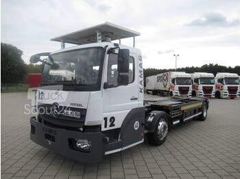 Kamion za prevoz kontejnera/ Kamion sa promenjivim sandukom - KAMAG WIESEL mit Sattelplatte: slika 1