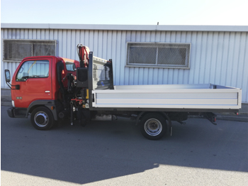 Palfinger PK 3200 NISSAN CABSTAR TL 110.35 - Kamion sa golom šasijom i zatvorenom kabinom