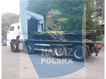 KAMAZ 8x4 for transporting steel coils - Kamion sa tovarnim sandukom