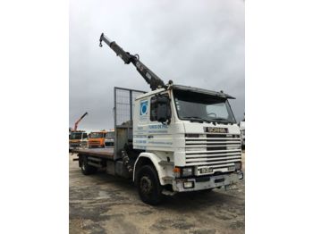 SCANIA 93M 280 - Kamion sa tovarnim sandukom