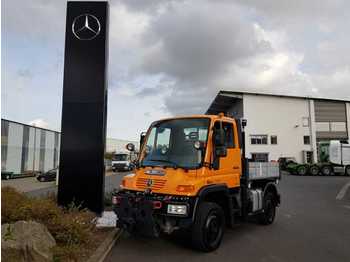 Unimog Mercedes-Benz U300 4x4 Hydraulik Standheizung  - Kamion sa tovarnim sandukom