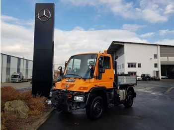 Unimog Mercedes-Benz U300 4x4 Hydraulik Standheizung  - Kamion sa tovarnim sandukom