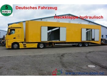 Mercedes-Benz Actros 1845 Spezial Geschlossen Transport 4 PKW - kamion za prevoz automobila