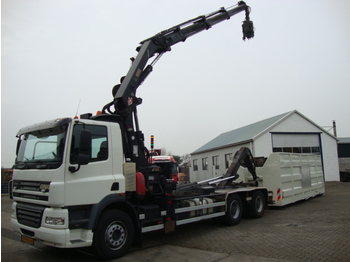 Ginaf X3232S 6x4 28 ton kraan - Kamion za prevoz kontejnera/ Kamion sa promenjivim sandukom