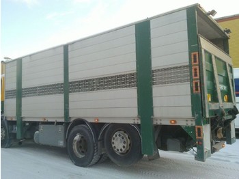 Kamion za prevoz stoke Scania 114 6x2 Schweinetransp Doppelstock