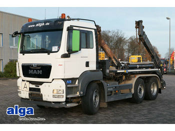 Kamion za utovaranje kontejnera MAN 26.440 TGS BL 6x2/4, Meiller AK16T, Klima, Navi