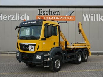 Kamion za utovaranje kontejnera MAN TGS 26.440 BL, 6x4*Funk*Meiller AK 16 Tele*Klima