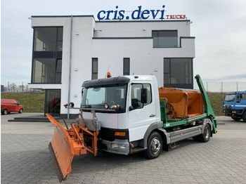 Kamion za utovaranje kontejnera Mercedes-Benz Atego 818 4x2 Wintderdienst