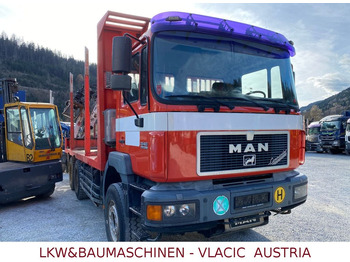 Šticar, Kamion sa dizalicom MAN 33.403  Holztransporter mit Kran PENZ: slika 2
