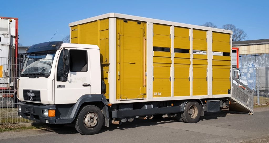 Kamion za prevoz stoke MAN L 2000  12.224 mit KABA Doppelstock Vollalu: slika 6