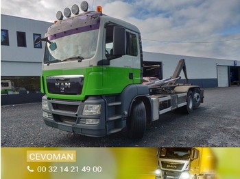 Kamion sa hidrauličnom kukom MAN TGS 26.360 Containersysteem: slika 1