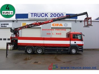 Kamion sa tovarnim sandukom, Kamion sa dizalicom MAN TGS 26.400 6x4 Atlas Terex TLC 165.2 11 m=1.5 to: slika 1