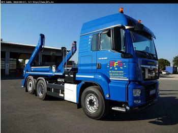 Kamion za utovaranje kontejnera MAN TGS 28.500 6x2-4 BL AK 16 MT I.S.A.R. LX Fahrerh: slika 1