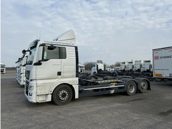 Kamion za prevoz kontejnera/ Kamion sa promenjivim sandukom MAN  TGX 26.460 LL Jumbo, Multiwechsler 3 Achs BDF W: slika 1