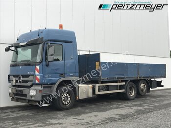 Kamion sa tovarnim sandukom MERCEDES-BENZ Actros 2541 L Pritsche mit Kranvorbereitung 9 T. Vorderachse, TÜV 8/23: slika 1