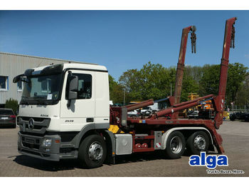 Kamion za utovaranje kontejnera Mercedes-Benz 2536 L Actros 6x2,Meiller AK16T,Wiegeeinrichtung: slika 1